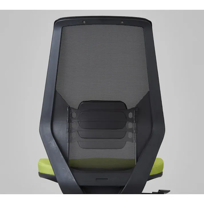 【CAINZ-DASH】トラスコ中山 メッシュハイバックチェア“VIENTO” 肘付 ブラック MCH-A-BK【別送品】