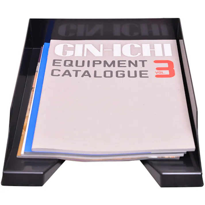 【CAINZ-DASH】トラスコ中山 A4レタートレー W257XD350XH65 黒 LTA4-BK【別送品】