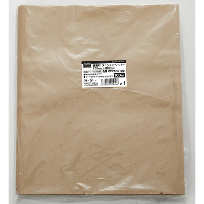 【CAINZ-DASH】トラスコ中山 緩衝材 クッションペーパー 250×300 100枚 CP2530100【別送品】