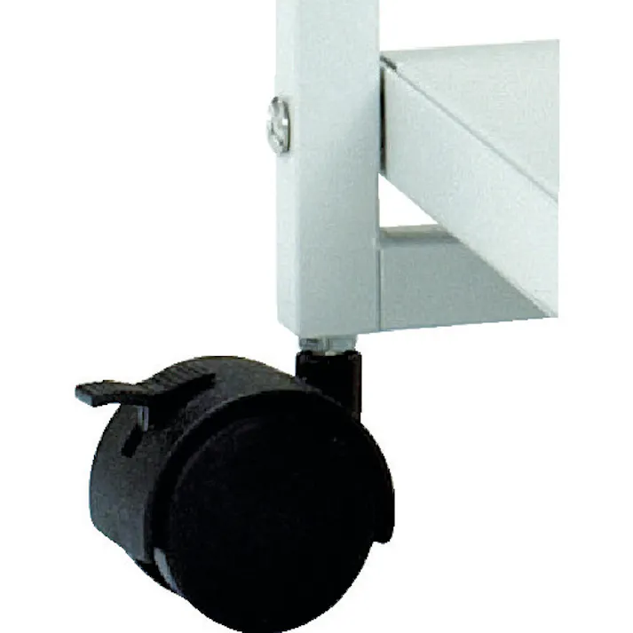 【CAINZ-DASH】トラスコ中山 ねじ込み双輪キャスター ナイロン車輪 自在ST付 Φ50 UNC3/8 TDGS-50-U3/8【別送品】