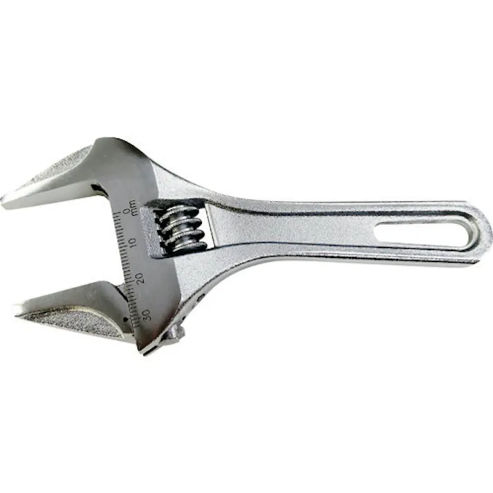 【CAINZ-DASH】トラスコ中山 軽量超ワイドモンキーレンチショートタイプ 53mm TWMW-53S【別送品】