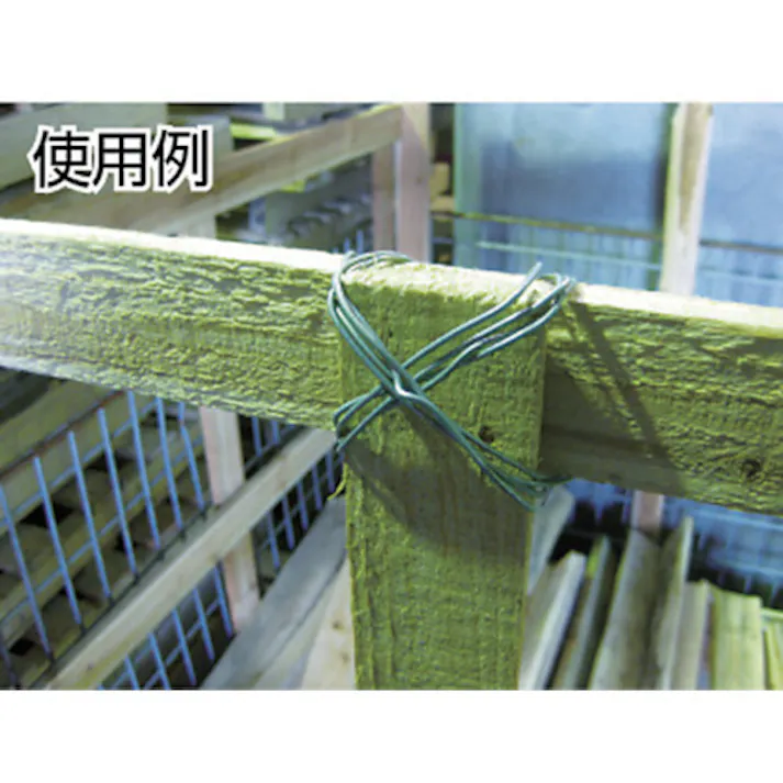 【CAINZ-DASH】トラスコ中山 スチール針金 小巻タイプ #18 線径1.2mm×25m 溶融亜鉛メッキ TYWS-12【別送品】