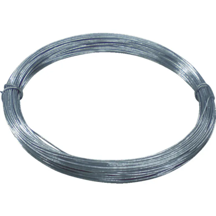 【CAINZ-DASH】トラスコ中山 スチール針金 小巻タイプ #16 線径1.6mm×15m 溶融亜鉛メッキ TYWS-16【別送品】