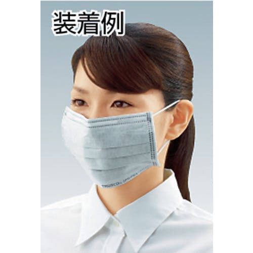 マスク（フレッシュ） CAINZ-DASH】トラスコ中山 フレッシュマスク活性炭入 （1Pk（箱