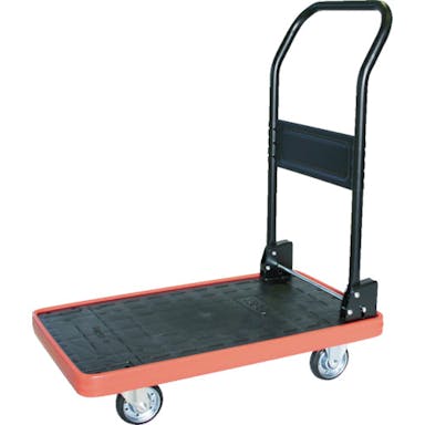 【CAINZ-DASH】トラスコ中山 ＭＫＰ樹脂製台車　折りたたみ式　７１６Ｘ４３６【別送品】