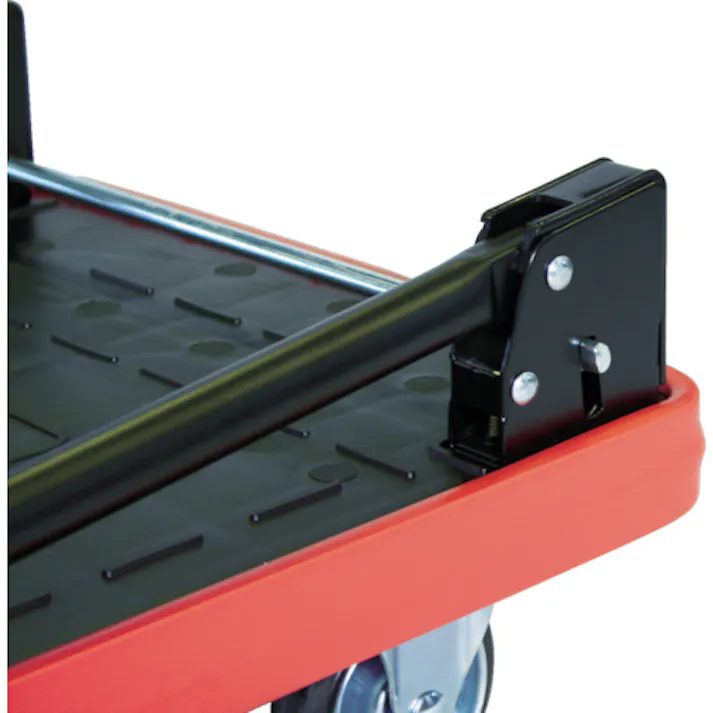 【CAINZ-DASH】トラスコ中山 MKP樹脂製台車 折りたたみ式 716X436 MKP-151【別送品】