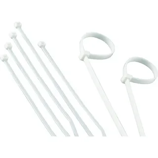 【CAINZ-DASH】トラスコ中山 ナイロン結束バンド 幅2.5mmX長さ99mm (100本入) TRJ100【別送品】