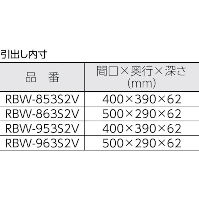 【CAINZ-DASH】トラスコ中山 ツールワゴン　ラビットワゴン　６００Ｘ４００　引出１段　仕切２段付　ヤンググリーン RBW-963S2V YG【別送品】