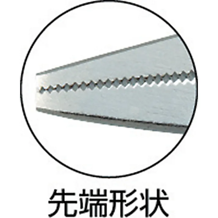 【CAINZ-DASH】トラスコ中山 ロングノーズグリッププライヤ170mm TVPL-170【別送品】