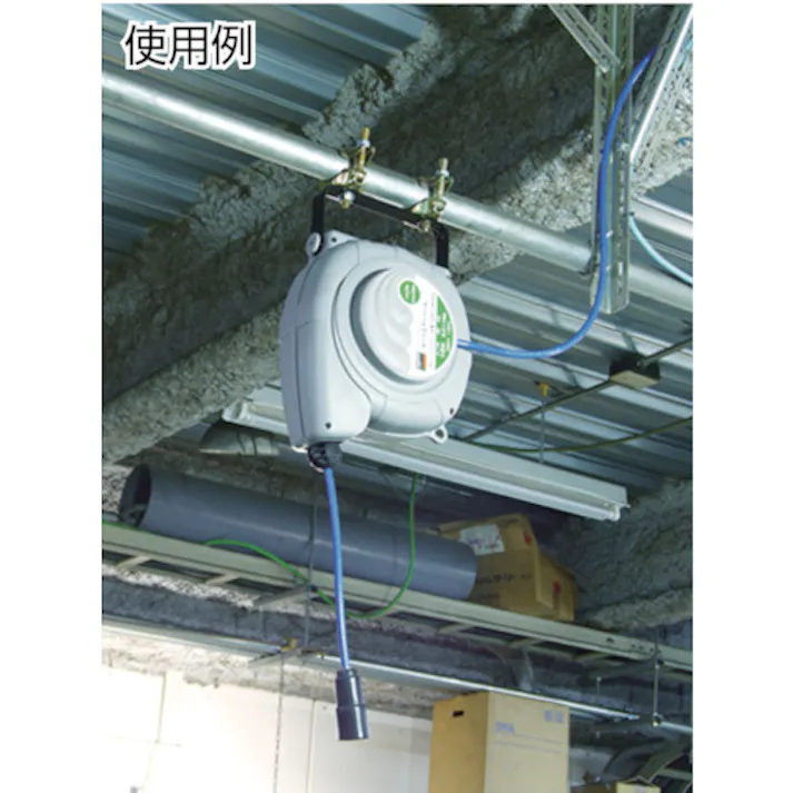 【CAINZ-DASH】トラスコ中山 オートエアーリール Φ6.5X10mm 12m TAR-120-6.5【別送品】