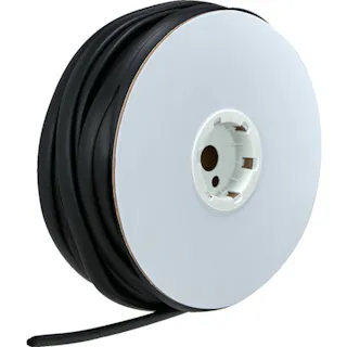 【CAINZ-DASH】トラスコ中山 安心クッションはさみこみ型ロール巻き 30m ブラック TAC-930BK【別送品】