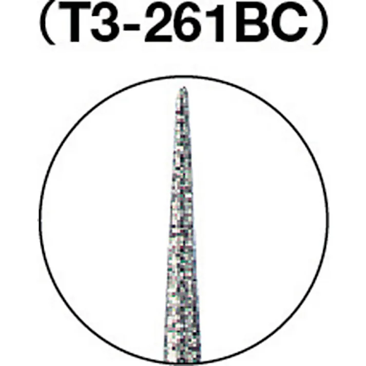【CAINZ-DASH】トラスコ中山 CBNバー Φ3X刃長23.2X軸3 #100 T3-261BC【別送品】
