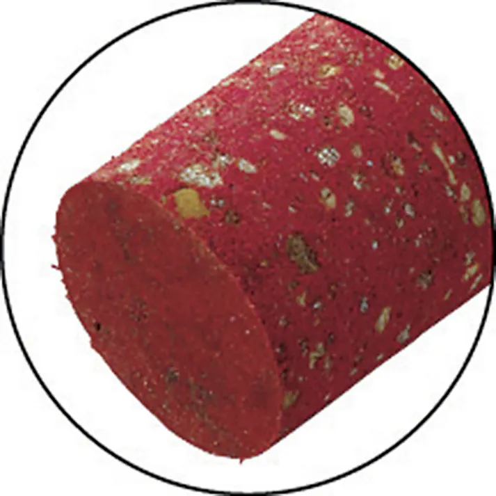 【CAINZ-DASH】トラスコ中山 ゴム軸付砥石 Φ15X幅20X軸6 #80 5本入 CH815C【別送品】