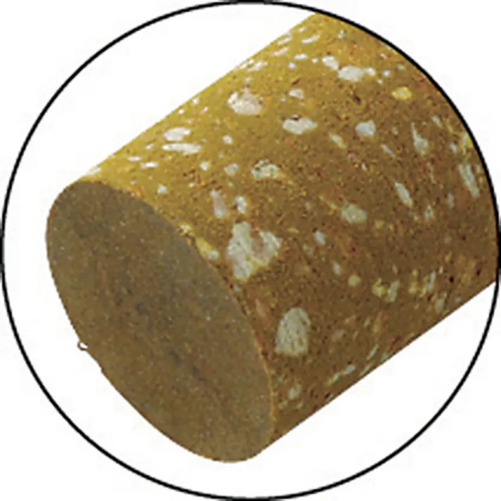 【CAINZ-DASH】トラスコ中山 ゴム軸付砥石 Φ20X幅25X軸6 #220 5本入 KI2220F【別送品】