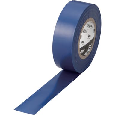 【CAINZ-DASH】トラスコ中山 脱鉛タイプ　ビニールテープ　１９Ｘ１０ｍ　青　１巻【別送品】