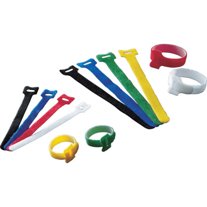 【CAINZ-DASH】トラスコ中山 マジックケーブルタイ 幅12mmX長さ180mm緑 (20本入) TRMGT-180GN【別送品】