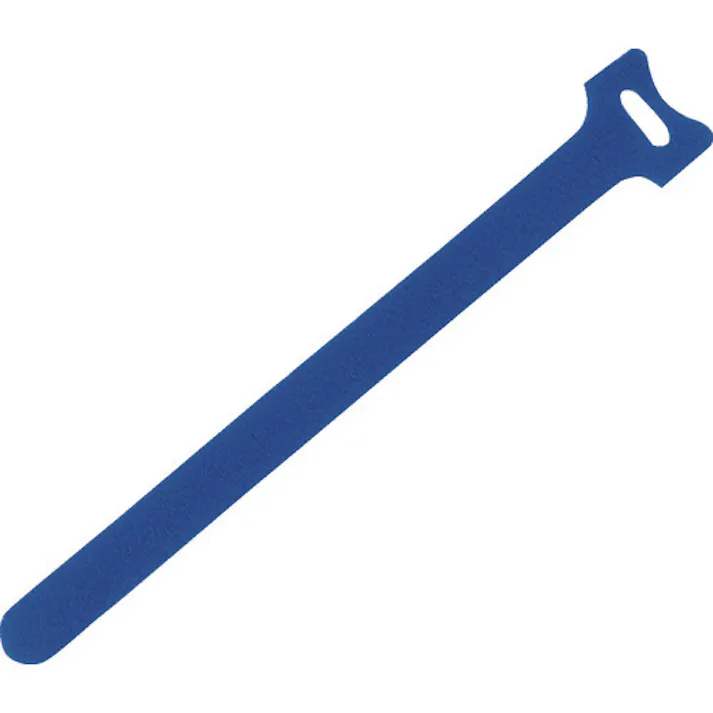 【CAINZ-DASH】トラスコ中山 マジックケーブルタイ 幅16mmX長さ210mm青 (20本入) TRMGT-210B【別送品】