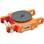 【CAINZ-DASH】トラスコ中山 オレンジローラー　ウレタン車輪付　標準型　３ＴＯＮ TUW-3S【別送品】