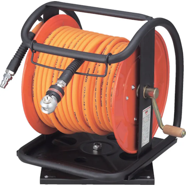 【CAINZ-DASH】トラスコ中山 B型エアーリールスィングカップリング付8.5X12.5 20m巻 TAB-85-20N【別送品】