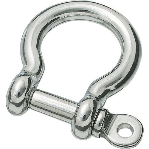 トラスコ中山 オタフクシャックル ステンレス製 D寸法6mm (1個=1袋) TOS-6 シャックル(シャックル) トラスコ中山 オタフクシャックル ステンレス製 D寸法6mm (1個=1袋) TOS-6 シャックル(シャックル)