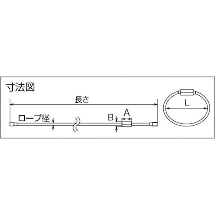 【CAINZ-DASH】トラスコ中山 ワイヤーキャッチ　ステンレス製　線径２ｍｍＸ０．１８ｍ TWK-1【別送品】