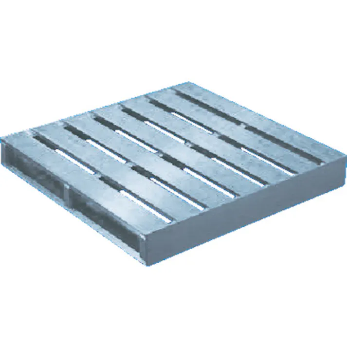 【CAINZ-DASH】トラスコ中山 アルミパレット片面二方差型 1100X1100X140 TDBT-1111【別送品】