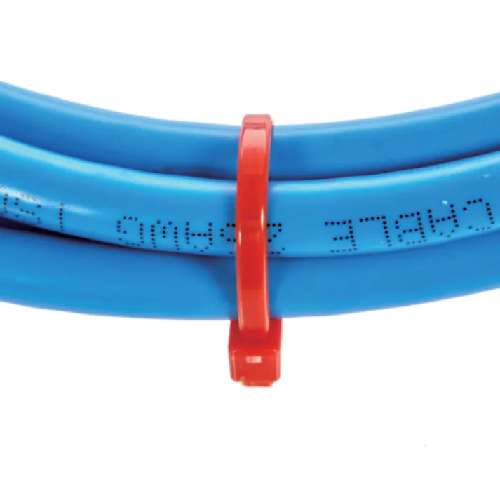 【CAINZ-DASH】トラスコ中山 ケーブルタイ 幅8.0mmX長さ550mm最大結束φ160 赤 TRCVR-550R【別送品】