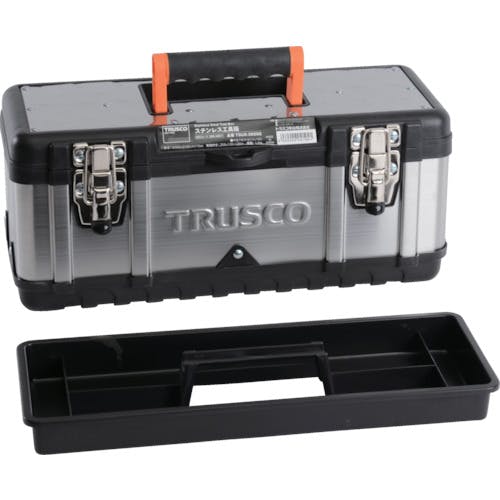CAINZ-DASH】トラスコ中山 ステンレス工具箱 Ｓサイズ TSUS-3026S 