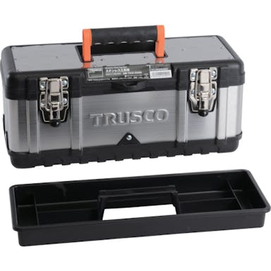 【CAINZ-DASH】トラスコ中山 ステンレス工具箱　Ｓサイズ TSUS-3026S【別送品】