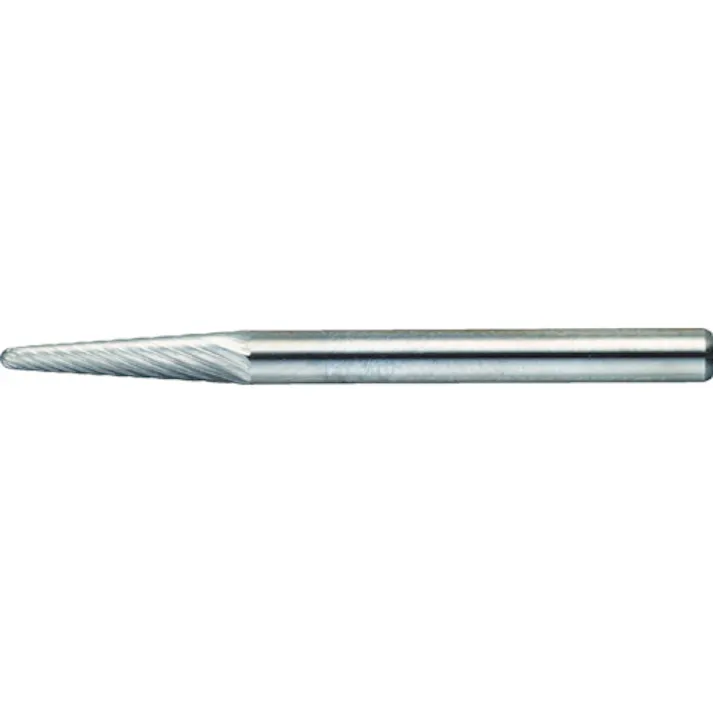 【CAINZ-DASH】トラスコ中山 超硬バー テーパー Φ3(8°)X刃長12.7X軸3シングルカット TB7A030S【別送品】