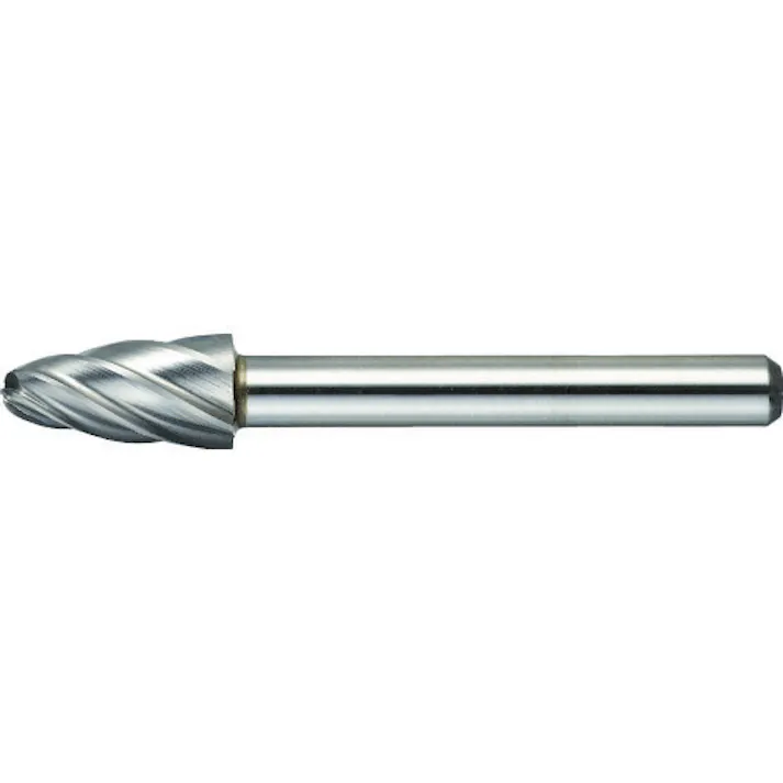 【CAINZ-DASH】トラスコ中山 超硬バー 砲弾型 Φ9.5X刃長19X軸6 アルミカット TA3C095【別送品】