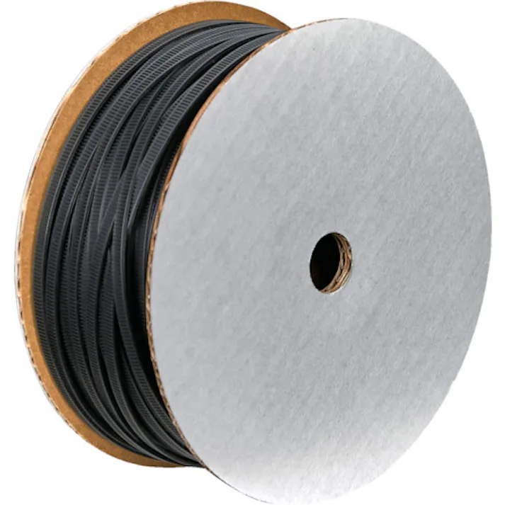 【CAINZ-DASH】トラスコ中山 小型結束機しめしめ45用ベルト 黒 4.5mmX100m (1個入) GJ45BTC-100BK【別送品】