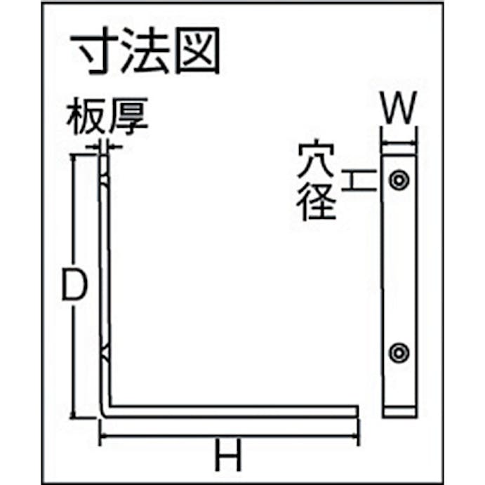 【CAINZ-DASH】トラスコ中山 ユニクロ特厚金折　９０ｍｍ TUTK-90【別送品】