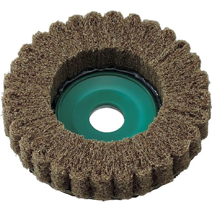 【CAINZ-DASH】トラスコ中山 ニューナイロンディスク Φ95穴径16mm 60# (5個入) TNND100-60【別送品】