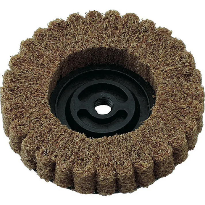 【CAINZ-DASH】トラスコ中山 ニューナイロンディスク Φ95XM10 600# (5個入) TNND100AL-600【別送品】