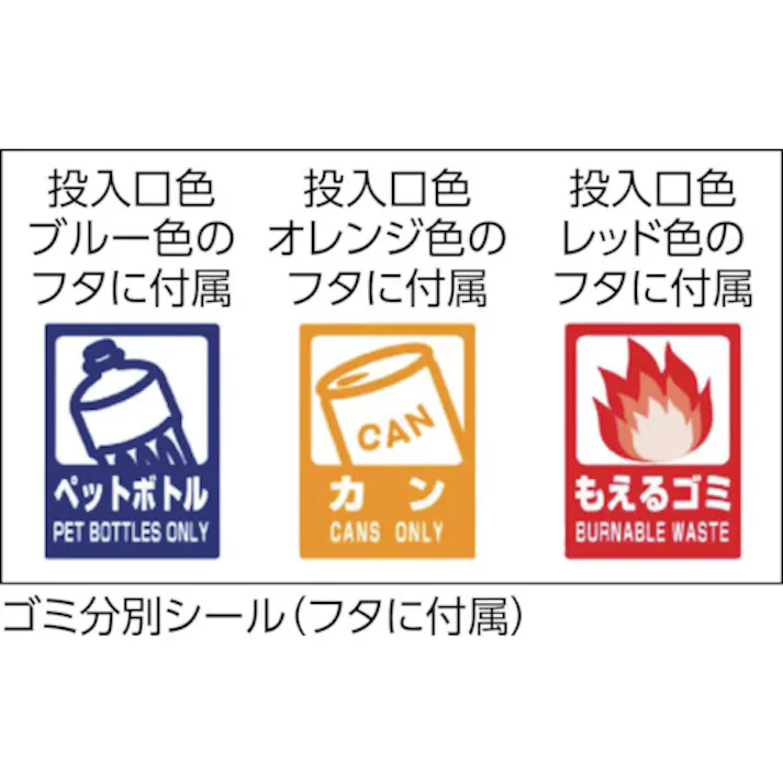 【CAINZ-DASH】トラスコ中山 分別ペール90型用オープンフタ TBP-90SOP【別送品】