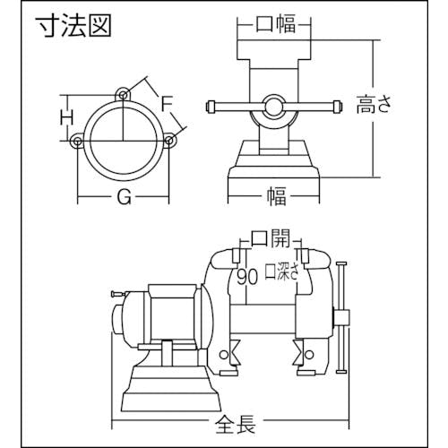 CAINZ-DASH】トラスコ中山 マルチコンビバイス １２５ｍｍ TMB-125