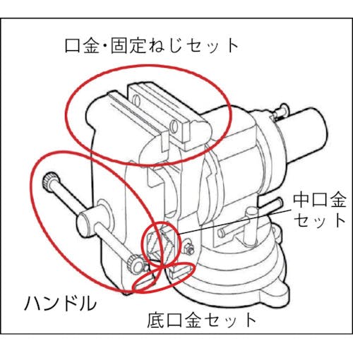 CAINZ-DASH】トラスコ中山 マルチコンビバイス １２５ｍｍ TMB-125