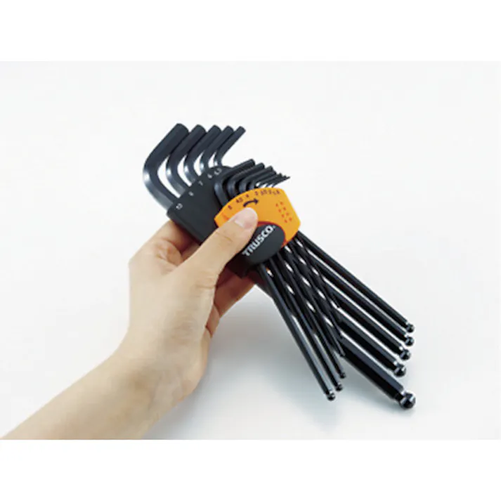 【CAINZ-DASH】トラスコ中山 ボールポイント六角棒レンチ 標準タイプ 2.5mm TTBR-25【別送品】