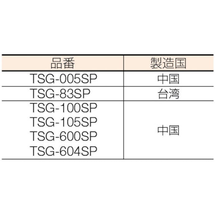 【CAINZ-DASH】トラスコ中山 セーフティゴーグル用スペアレンズ TSG-600SP【別送品】