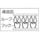 【CAINZ-DASH】トラスコ中山 マジックテープ 縫製タイプ 100mmX1m 白(1巻=1セット) TMSH-1001-W【別送品】