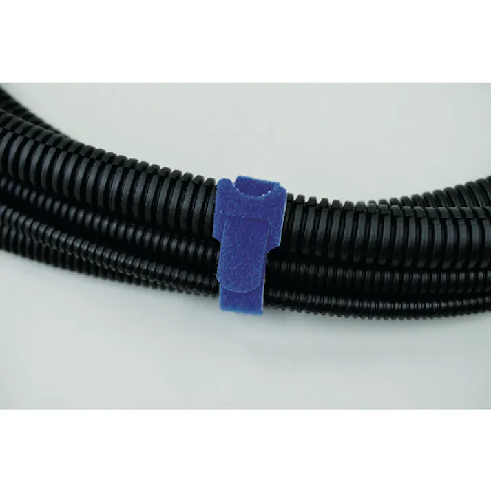 【CAINZ-DASH】トラスコ中山 マジックバンド ストラップ 15cm 黒 (4本入) MKS-1915-BK【別送品】