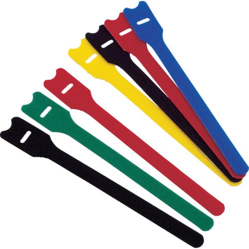 トラスコ中山 マジックバンド ストラップ 20cm アソート (4本入) MKS-2520-S ケーブルタイ(ファスナータイプ) トラスコ中山 マジックバンド ストラップ 20cm アソート (4本入) MKS-2520-S ケーブルタイ(ファスナータイプ)
