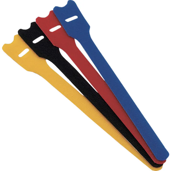 【CAINZ-DASH】トラスコ中山 マジックバンド ストラップ 20cm アソート (4本入) MKS-2520-S【別送品】