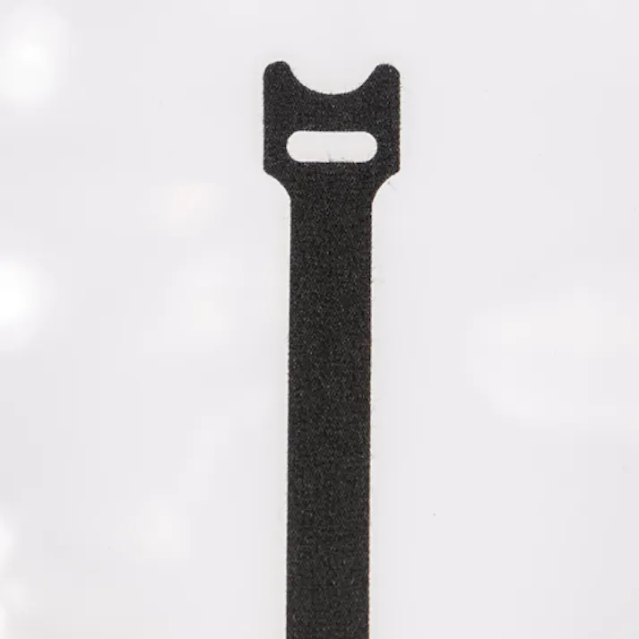 【CAINZ-DASH】トラスコ中山 マジックバンド 超薄型 ストラップ 20cm 黒 (5本入) MKSH-2520-BK【別送品】