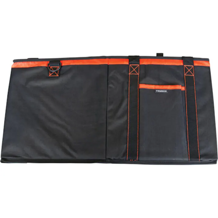 【CAINZ-DASH】トラスコ中山 折りたたみ角バッグM フタ付き 350X350XH350 TRK35-MF【別送品】