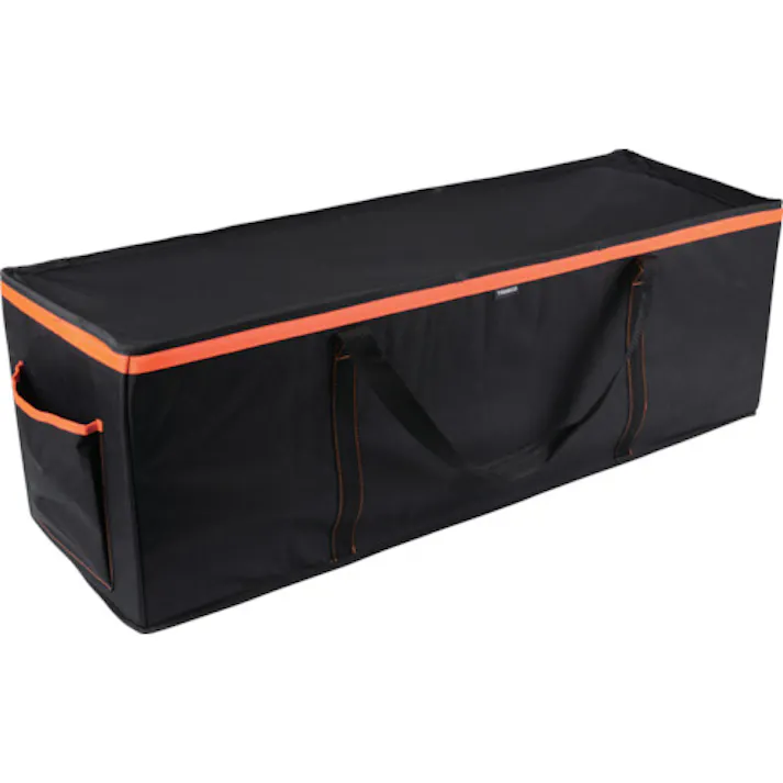 【CAINZ-DASH】トラスコ中山 折りたたみ角バッグL フタ付き 900X300XH300 TRK90-LF【別送品】