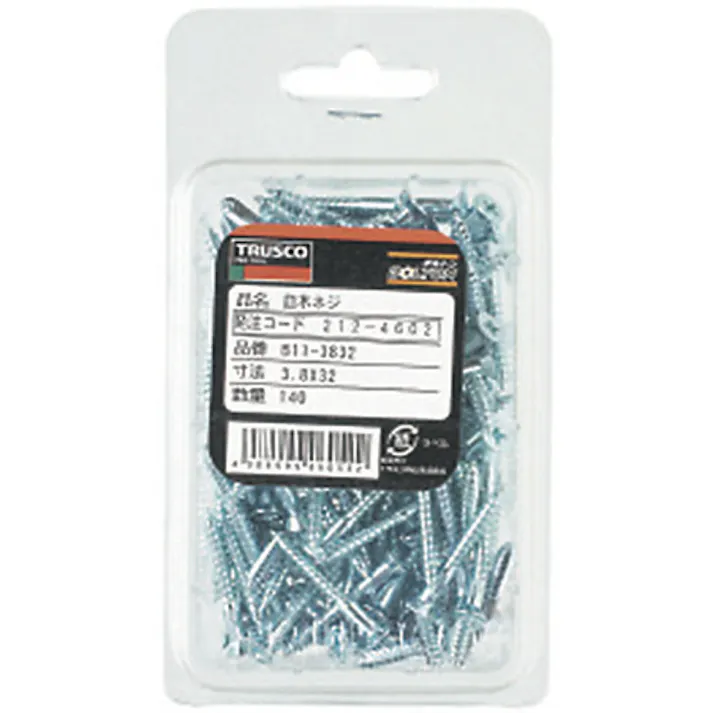 【CAINZ-DASH】トラスコ中山 皿木ねじ ユニクロ M2.4×13 500本入 B11-2413【別送品】