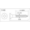 【CAINZ-DASH】トラスコ中山 皿木ねじ　ステンレス　Ｍ２．１×１０　２２０本入 B60-2110【別送品】