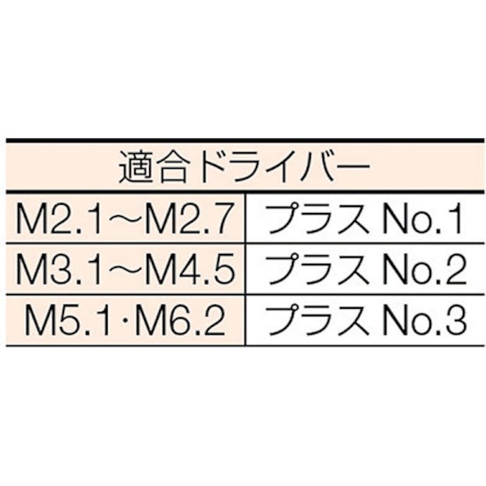 【CAINZ-DASH】トラスコ中山 皿木ねじ　ステンレス　Ｍ２．７×１６　１６０本入 B60-2716【別送品】